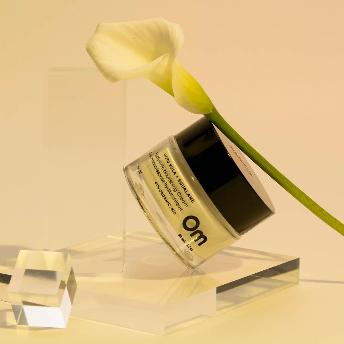 🇨🇦 Om Organics Gotu Kola + Squalane Hyaluronic Nourishing Cream: Full Size - 50 ml
