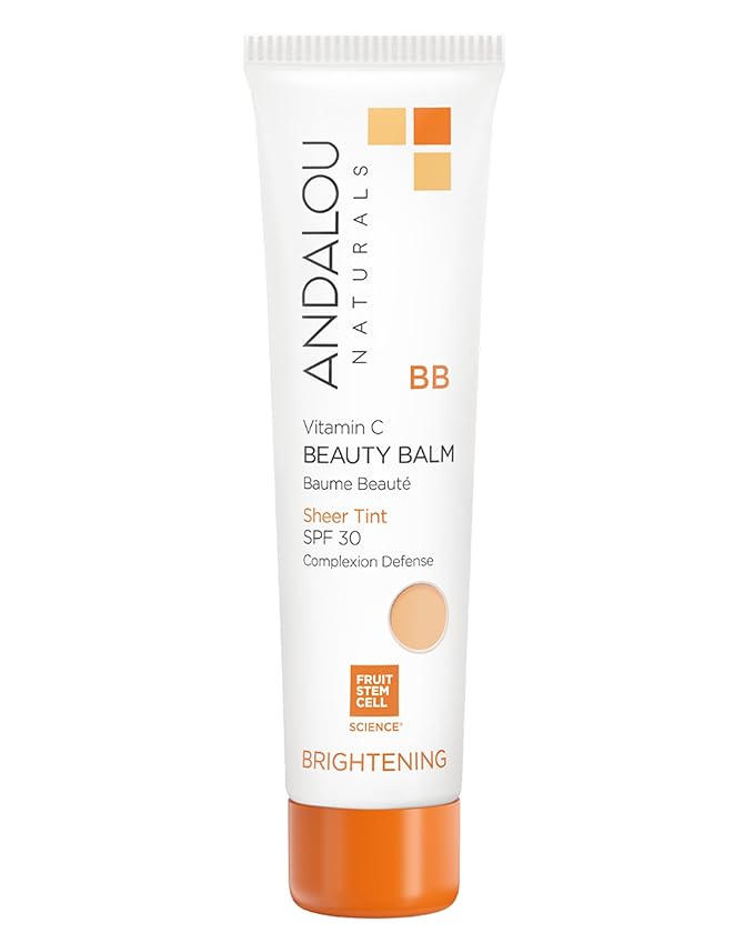 Andalou Naturals Brightening Vitamin C BB Beauty Balm SPF 30 (Sheer Tint)