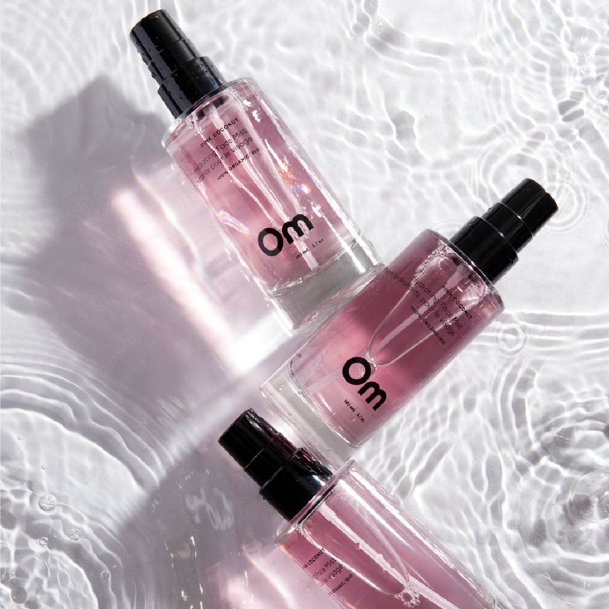 🇨🇦 Om Organics Pink Coconut Hydrating Face Mist: Full Size - 105 ml