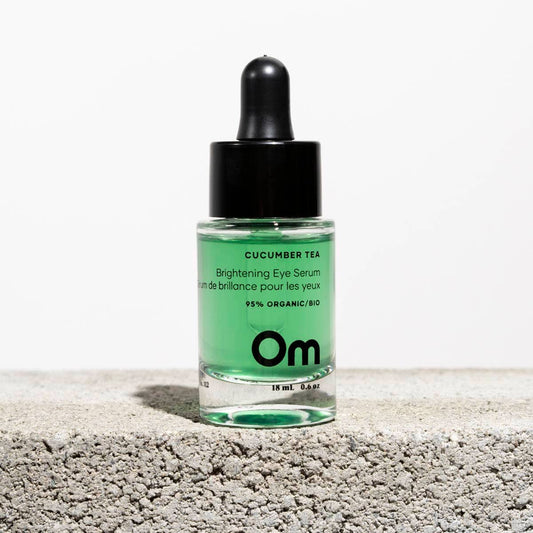 🇨🇦 Om Organics Cucumber Tea Brightening Eye Serum: Full Size - 18 ml