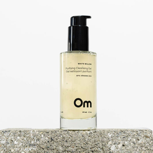 🇨🇦 Om Organics White Willow Purifying Cleansing Gel: Full Size - 105 ml