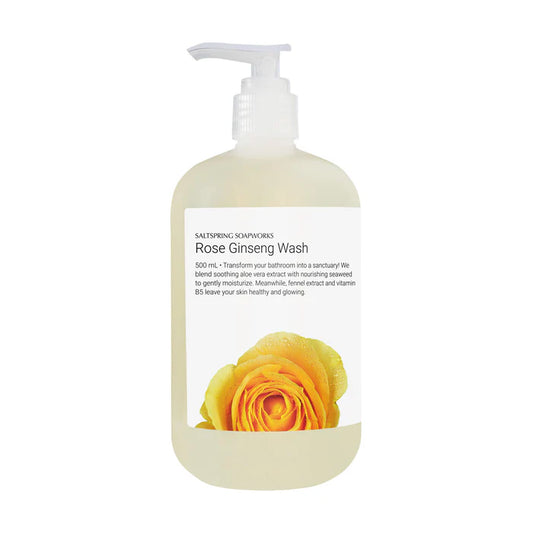 🇨🇦 Saltspring Soapworks Rose Ginseng Wash