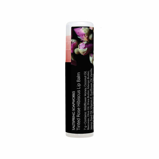 🇨🇦 Saltspring Soapworks Tinted Rose Hibiscus Lip Balm